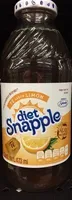 Diet Snapple tea sabor limon