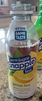 Zero sugar snapple tea