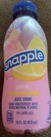Snapple pink lemonade