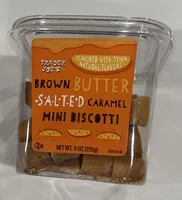 Brown Butter Salted Caramel Mini Biscotti