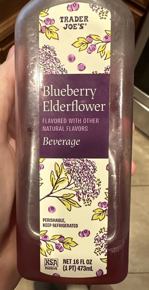Blueberry Elderflower Beverage