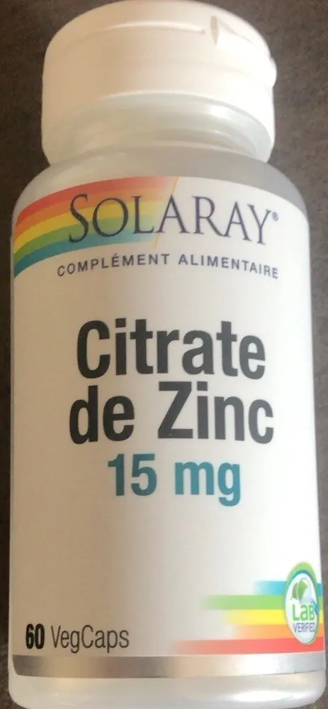 citrate de zinc