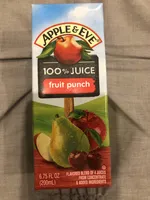 Fruit Punch 4 Juice Blend From Concentrate With Added Ingredients