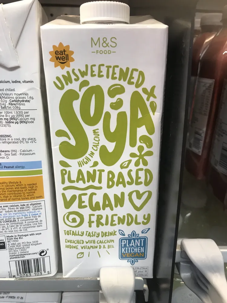 Unsweetened Soya