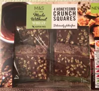 Honeycomb crunch squares