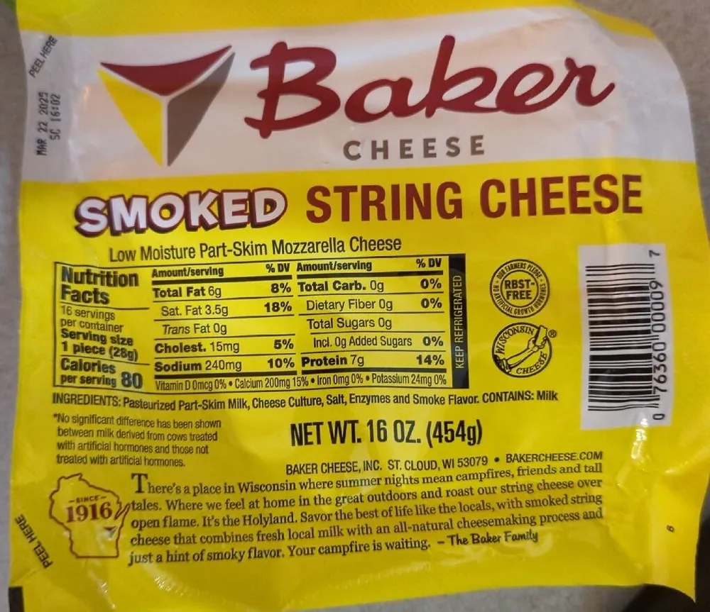 Smoked String Cheese