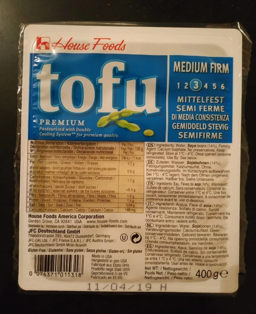 Tofu Medium Firm