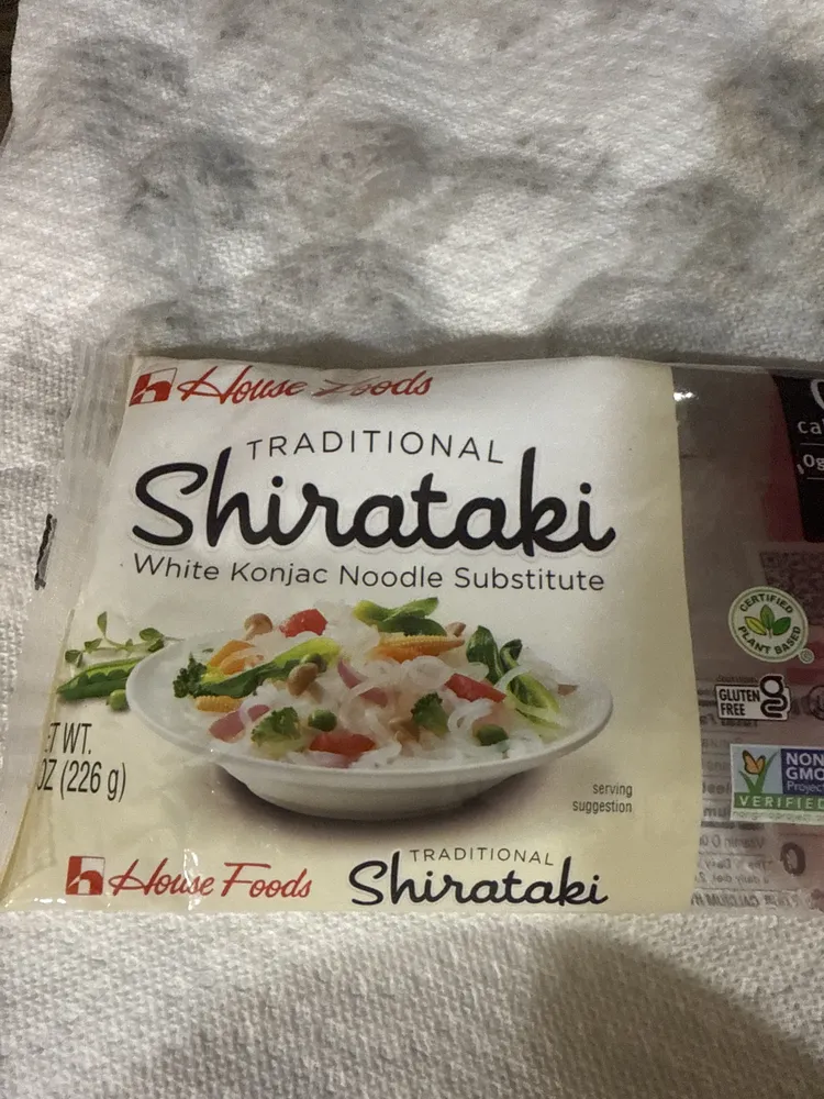 Traditional Shirataki White Konjac Noodle Substitute