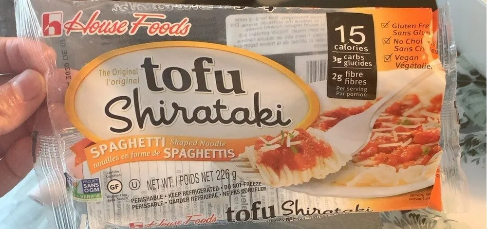 tofu Shirataki SPAGHETTI Shaped Noodles