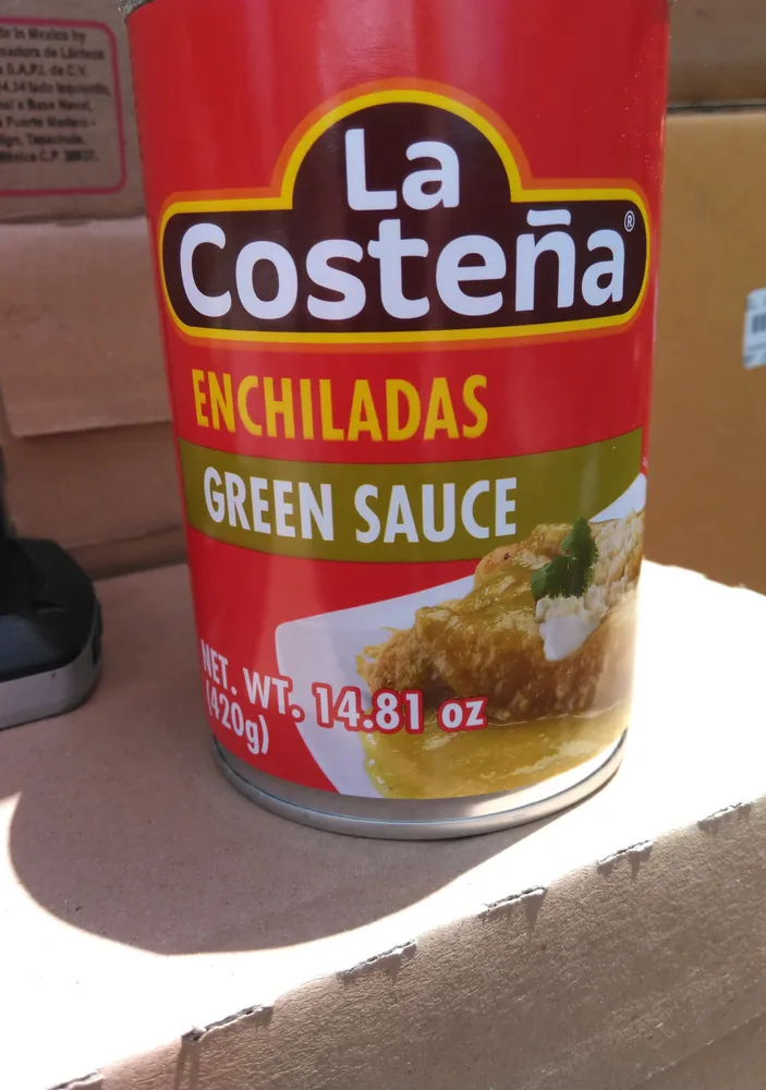 ENCHILADAS GREEN SAUCE