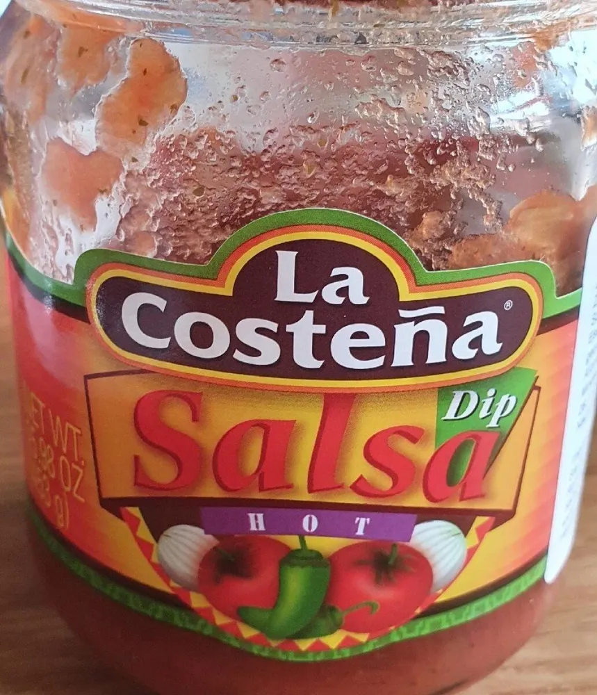 Salsa dip hot
