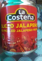 Red Pickled Sliced Jalapeno Peppers imp