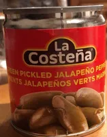 Piments jalapeños verts marinés