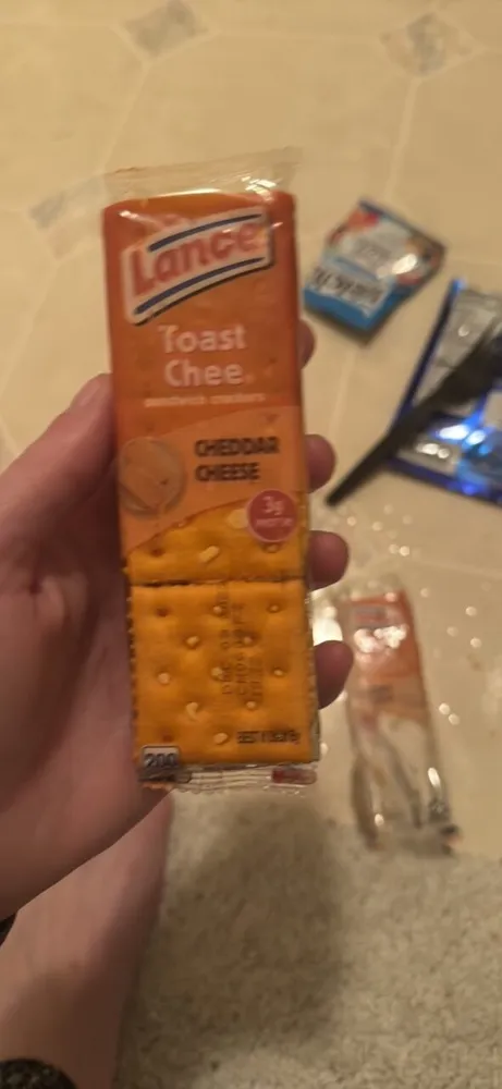 Toast Chee sandwich crackers