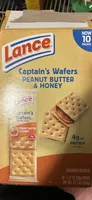 Captain's Wafers Peanut Butter & Honey Sandwich Crackers