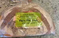 Pain Pauline Whole Wheat Artisan Bread