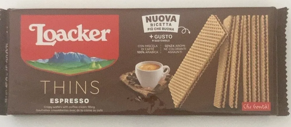 Loaker thins espresso