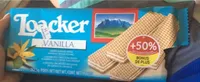 Crispy waffers with vanilla filling
