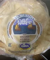 Mediterranean Plain Brick Oven Pita Bread