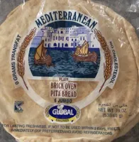 Plain Brick Oven Pita Bread