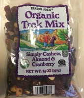 Organic trek mix