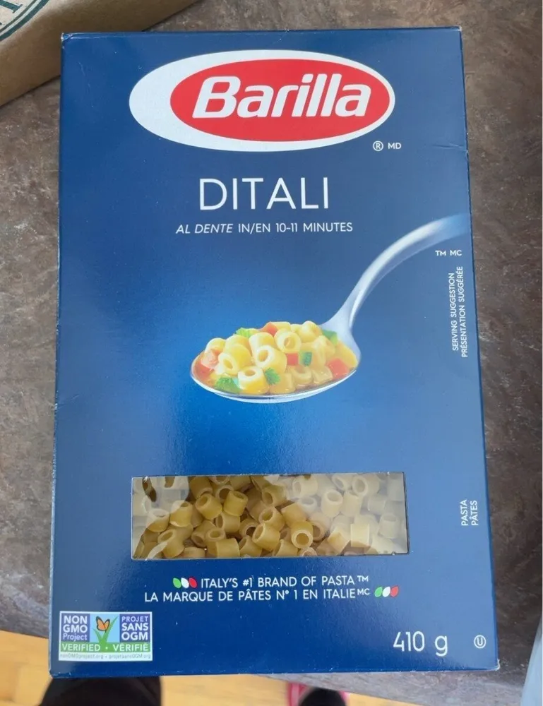 Ditali Pasta