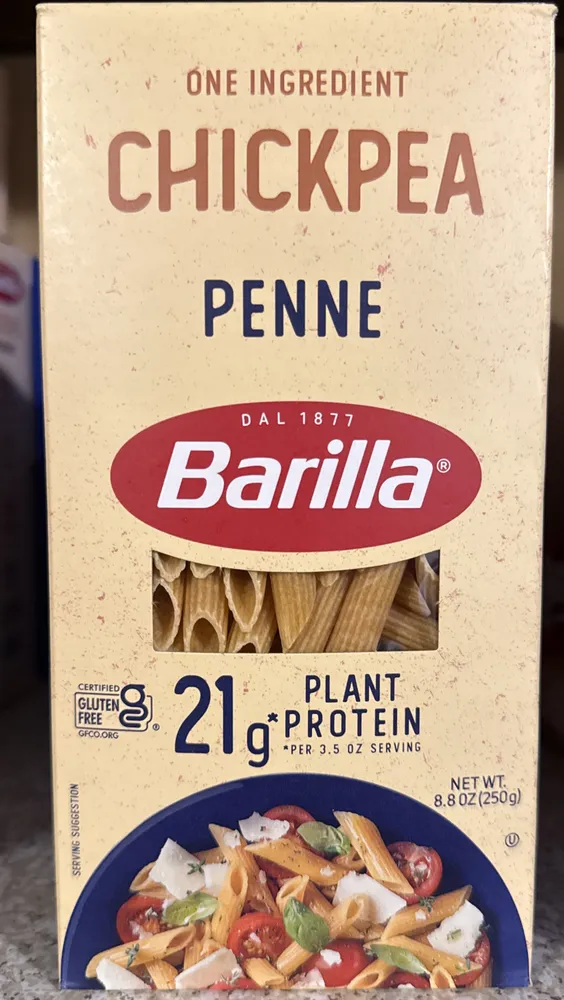 Chickpea penne