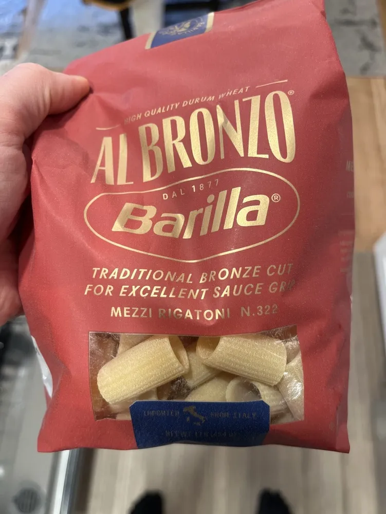 MEZZI RIGATONI