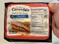 Hardwood slow smoked franks