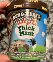 Ben & jerry’s topped thick mint