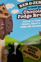 Chocolate Fudge Brownie Ice Cream Bars