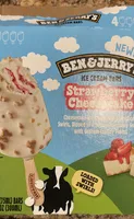 Strawberry Cheesecake Ice Cream Bars