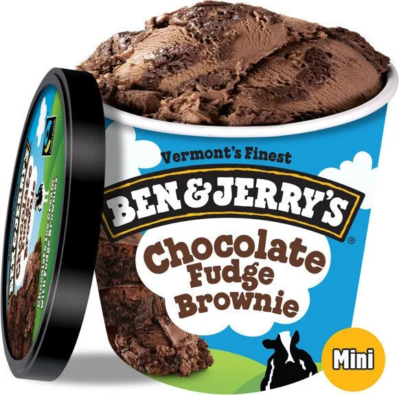 Chocolate fudge brownie ice cream