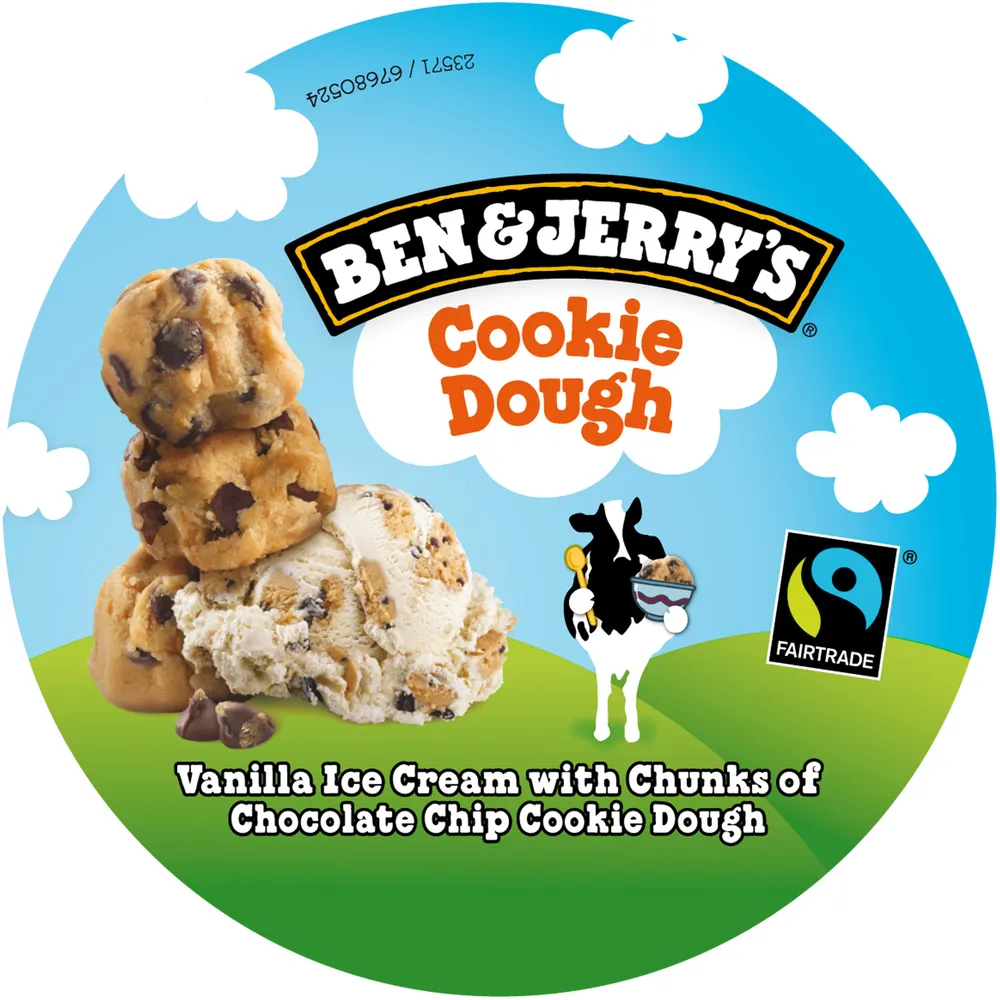 Ben & Jerry's Glace Cookie Dough Vanille 500 ml