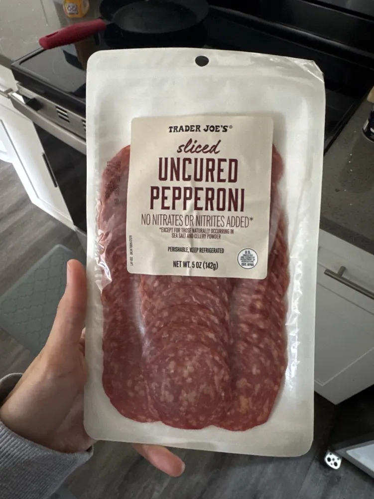 sliced UNCURED PEPPERONI