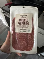 sliced UNCURED PEPPERONI
