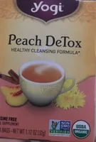 Peach Detox 16 tea bags
