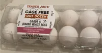 Jumbo White Eggs
