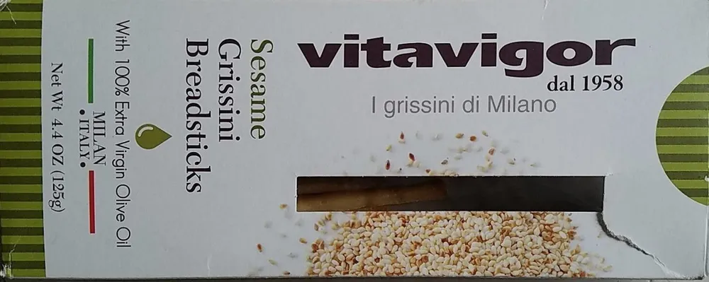 Sesame Grissini Breadsticks