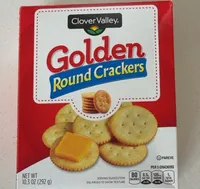 Golden Round Crackers