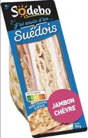 Suédois jambon chèvre