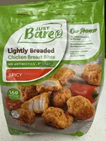 Lightly Breaded Chicken Breast Bites Spicy