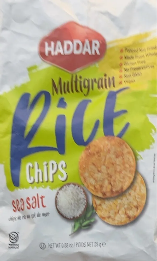 Multi Grain Rice chip, sea salt