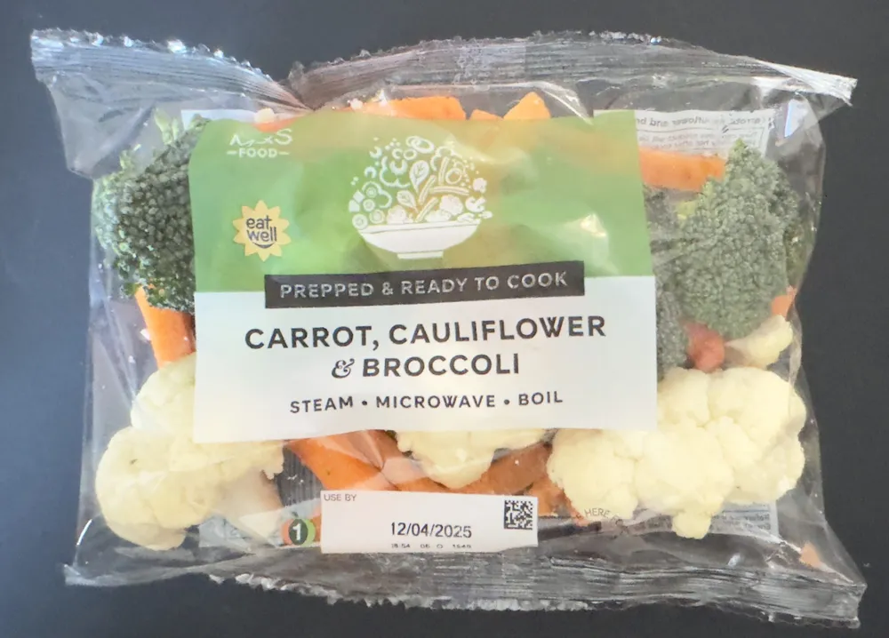 Carrot Cauliflower & Broccoli