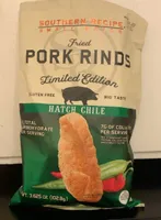 Pork Rinds Hatch Chile flavored