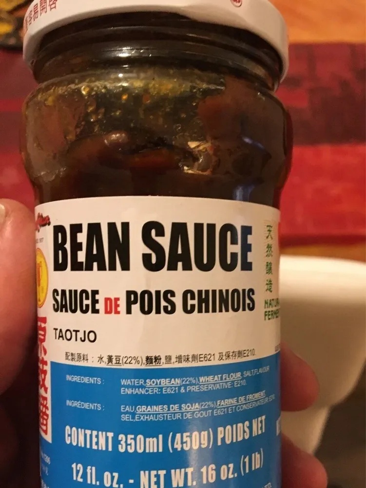 Sauce de pois chinois