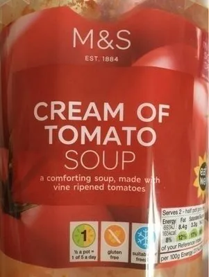 Smooth Cream of Tomato Soup
