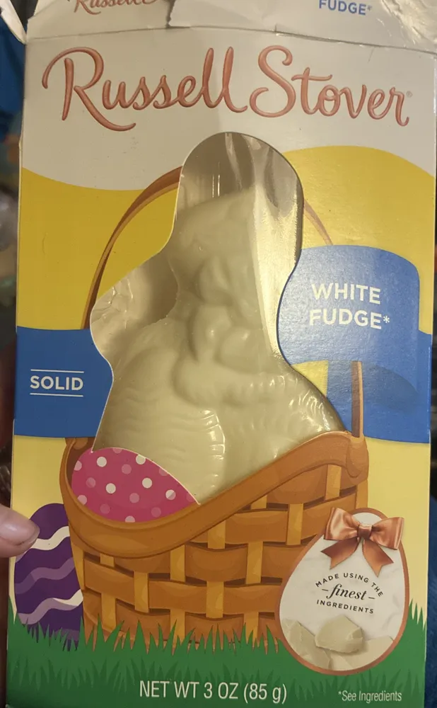 Solid white fudge