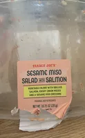 Sesame Miso Salad with Salmon