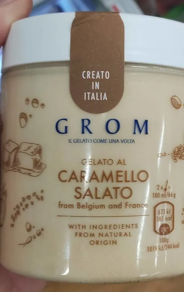 Caramel Ice cream
